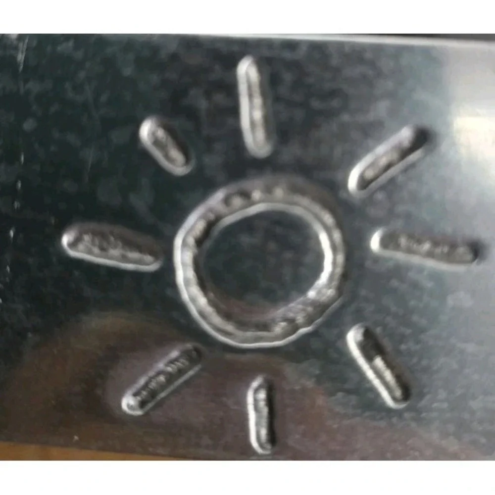 Engraved Silver Plated Metal‎ Picture Frame Pumpkin Sun Motif Harvest Fall Decor